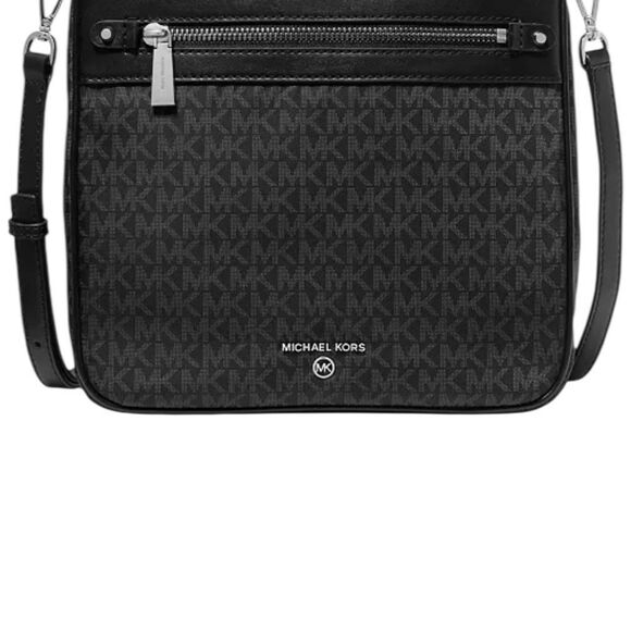 Michael Kors Signature Black Shoulder Bag - Picture 1 of 8